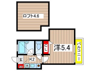 メゾン・ド・ソレイユの物件間取画像